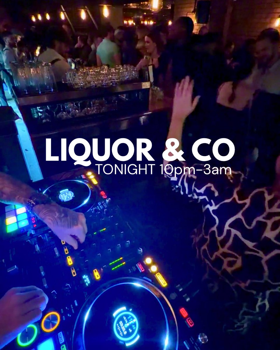 SpectrumDJ's tweet photo. 2 gigs again today - moving onto @liquorandco tonight! 🥃 I finish at Rooftop at 10pm and go straight in til 3am with another multi-genre set 🎧 Let's keep the energy high goiiinnng, see you on the floor! 🙌

#ThingsToDoInChester #ChesterDJ #DJLife #OpenFormatDJ #BarDJs https://t.co/ig2EPPgElh
