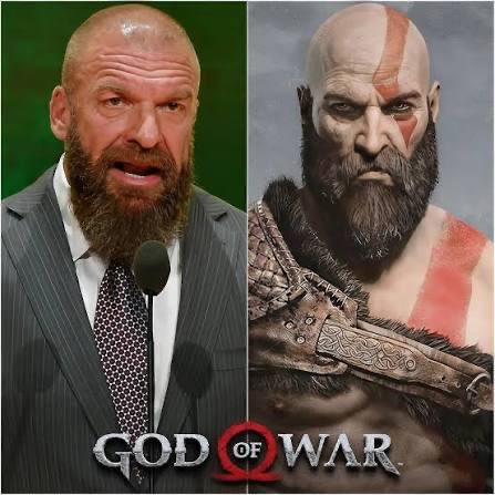 MasterNicolasHD's tweet photo. Bro they could’ve used Triple H instead of whatever that other thumb-looking thing is. https://t.co/tBOseiq0a3