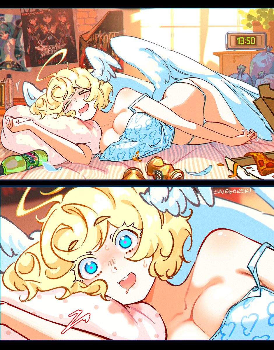 Gabi’s first day in the office💸