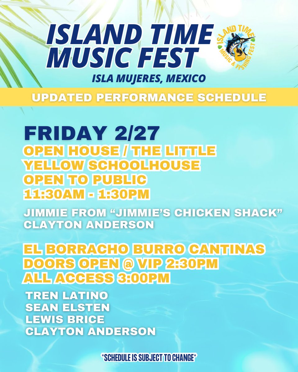 Island Time Music Festival tweet media