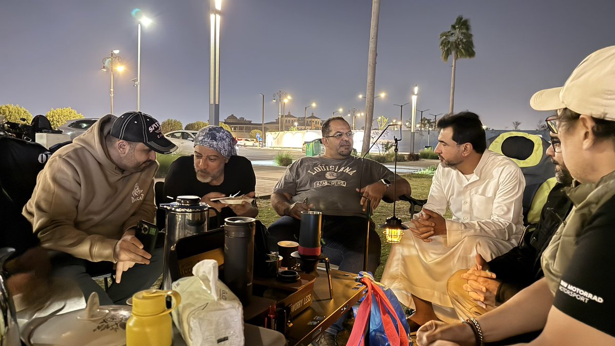 MotorradKsa's tweet photo. Khobar BMW Motorrad Club
قهوة الثلاثاء… أجواء رمضانية جميلة https://t.co/5ixSSLjJ5h