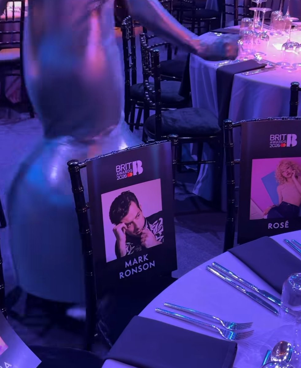 ROSÉ has a seat reserved at tomorrow’s #BRIT awards.