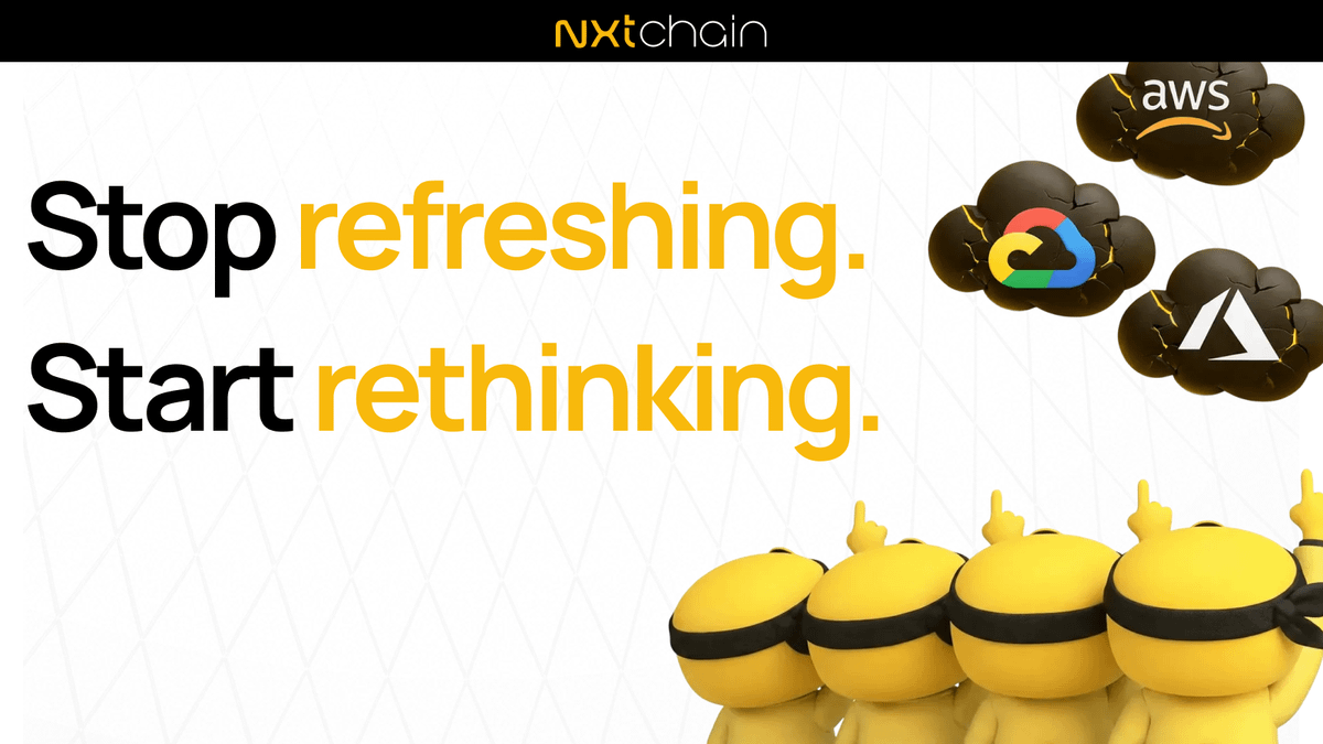 NXTchain tweet media