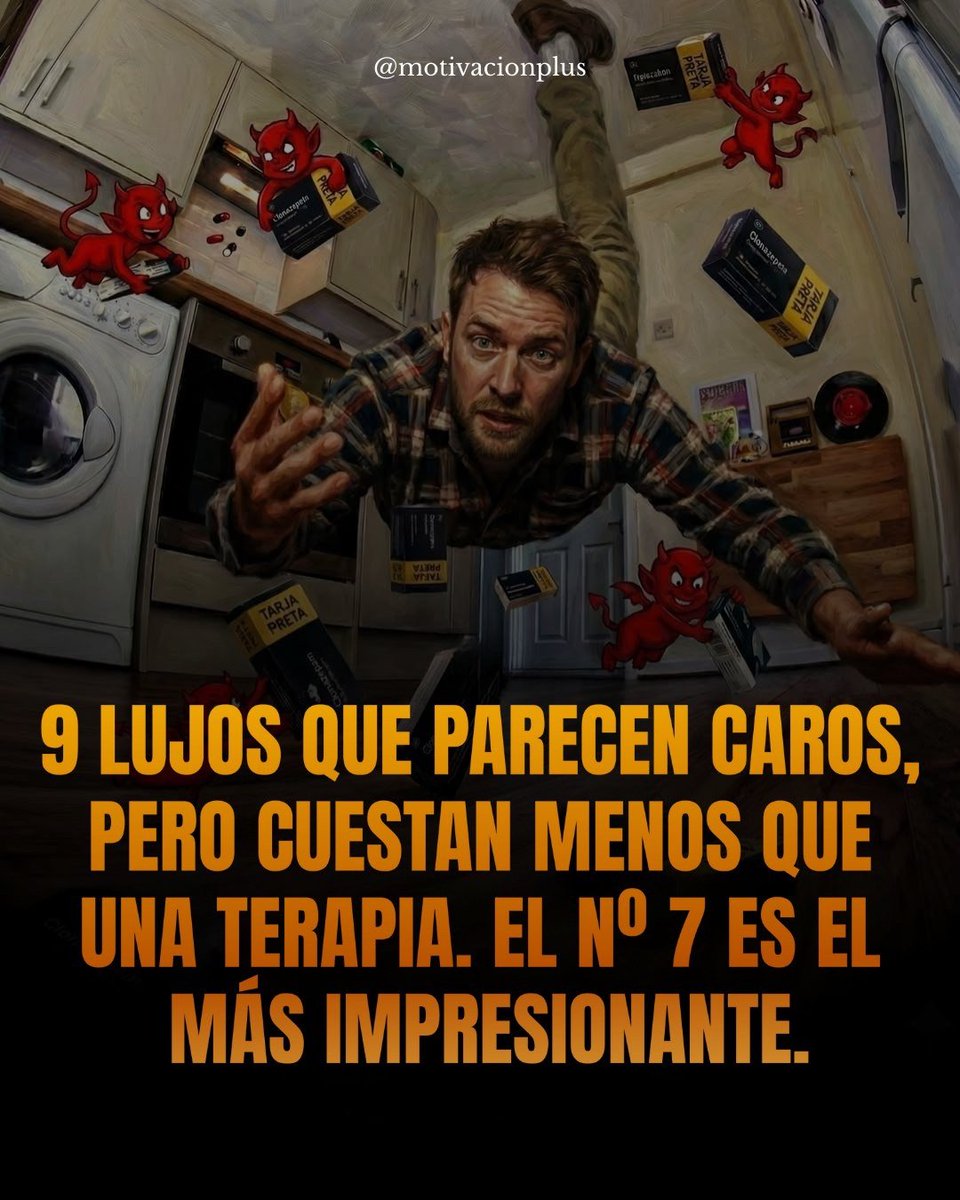 JEFESINCORBATA's tweet photo. 9 lujos que parecen caros pero cuestan menos que una terapia. El nº 7 es el más impresionante.

---HILO---🧵 https://t.co/IFaidlgCtL