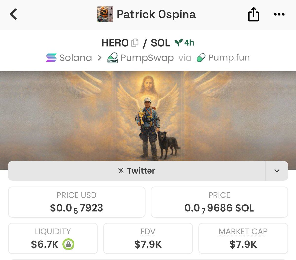 <a href="/JayTheRipper07/">J3</a> He is a hero 

Check the lore 

I expect sendor 

GHFMU1UjUjWpgoPTYWdwGcwBNDiiBprhdAuiJ3RCpump