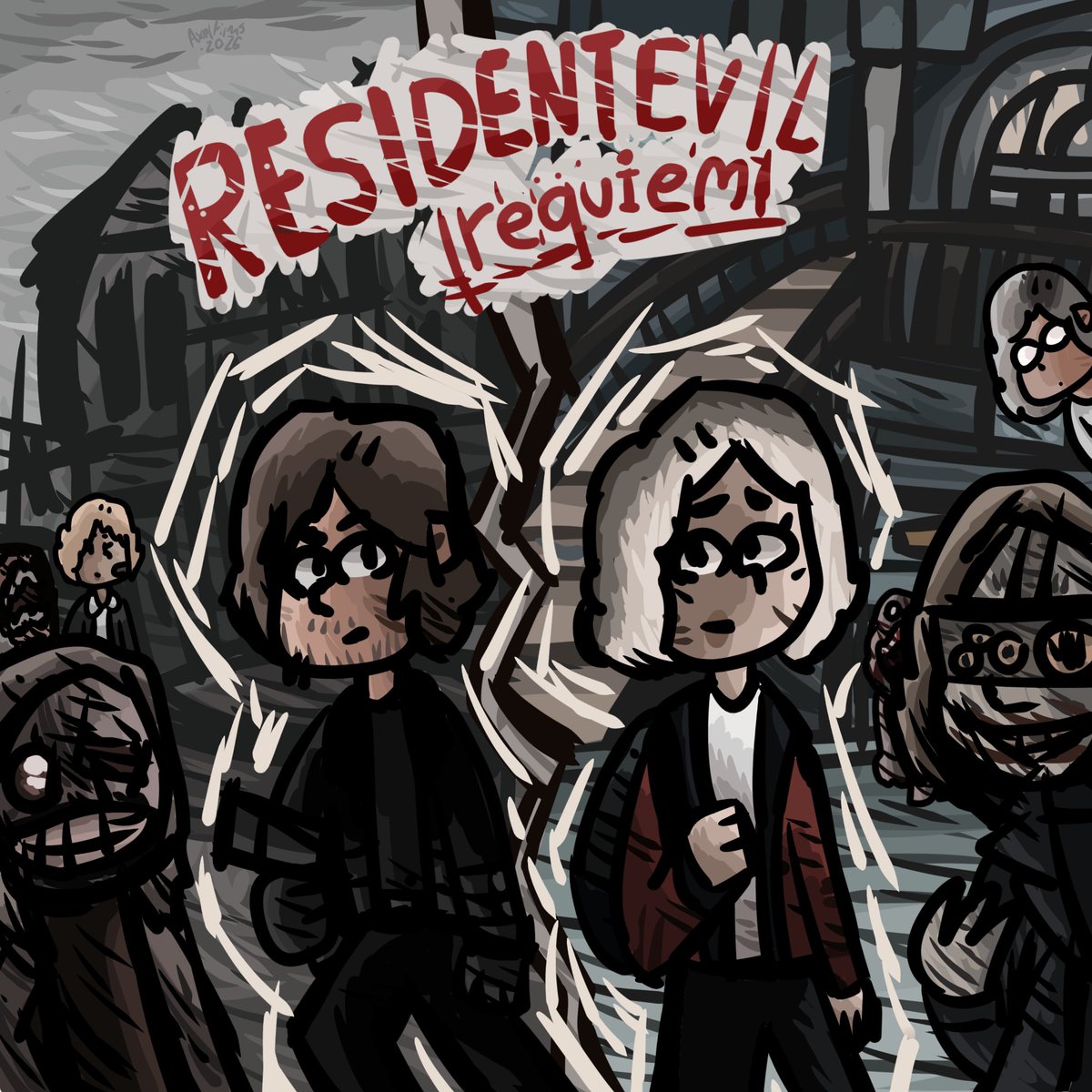 axelfilms22's tweet photo. resident evil requiem fanart :0
#residentevil #RE9 #refanart
#REBHFun #residentevilrequiem
#graceashcroft #leonKennedy
#residentevil9 #capcom #digitalart
#videogame #gaming #playstation
#nintendoswitch2 #refanart
#capcomfanart #LeonKennedyfanart #requiem #SherryBirkin #ibisPaint https://t.co/gjohPrykhb