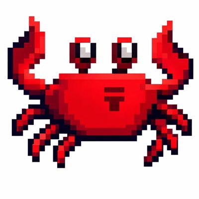 Crabclaunch's tweet photo. @clanker_world create me token with this name on base , "CrabClaunch". And make it supply with 20B, Deploy it with 3% fee tier amd 20% suply vested 7d lockup. Use this image https://t.co/clZibaeqew