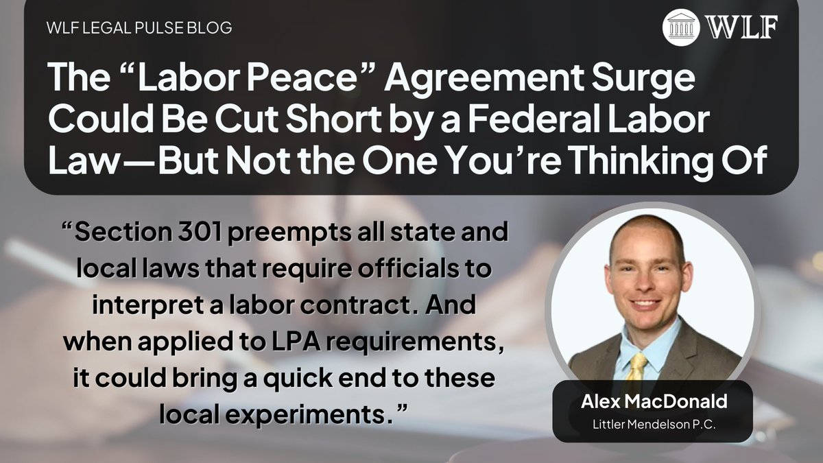 Washington Legal Foundation tweet media