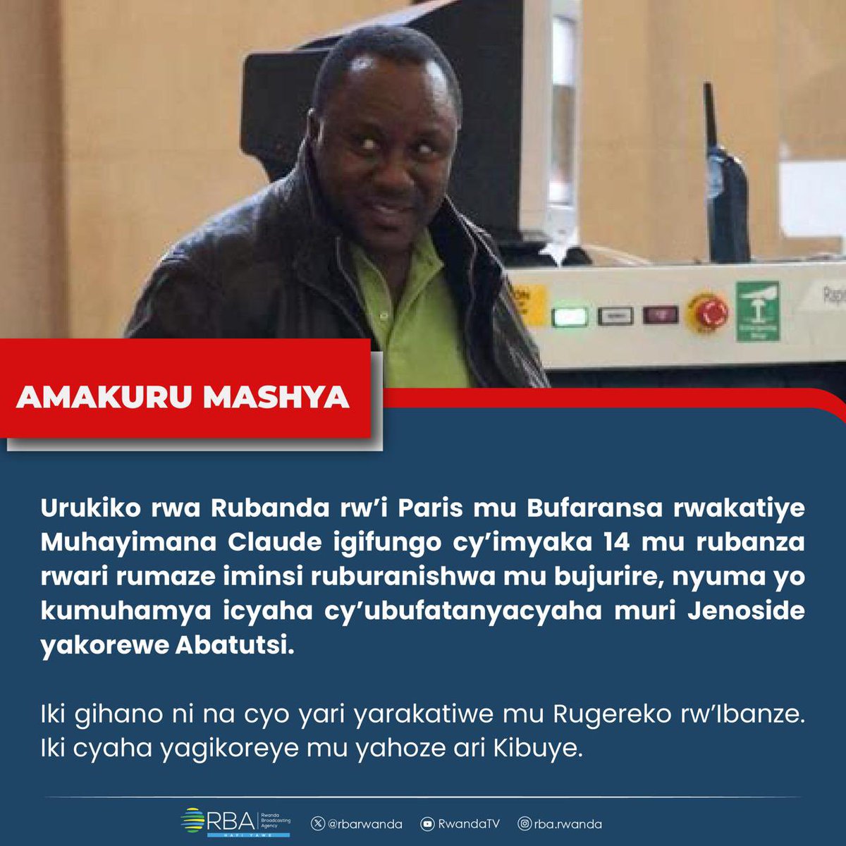Nta kure ukuboko k’ubutabera kutazabasanga!
It’s a matter of time 🤗