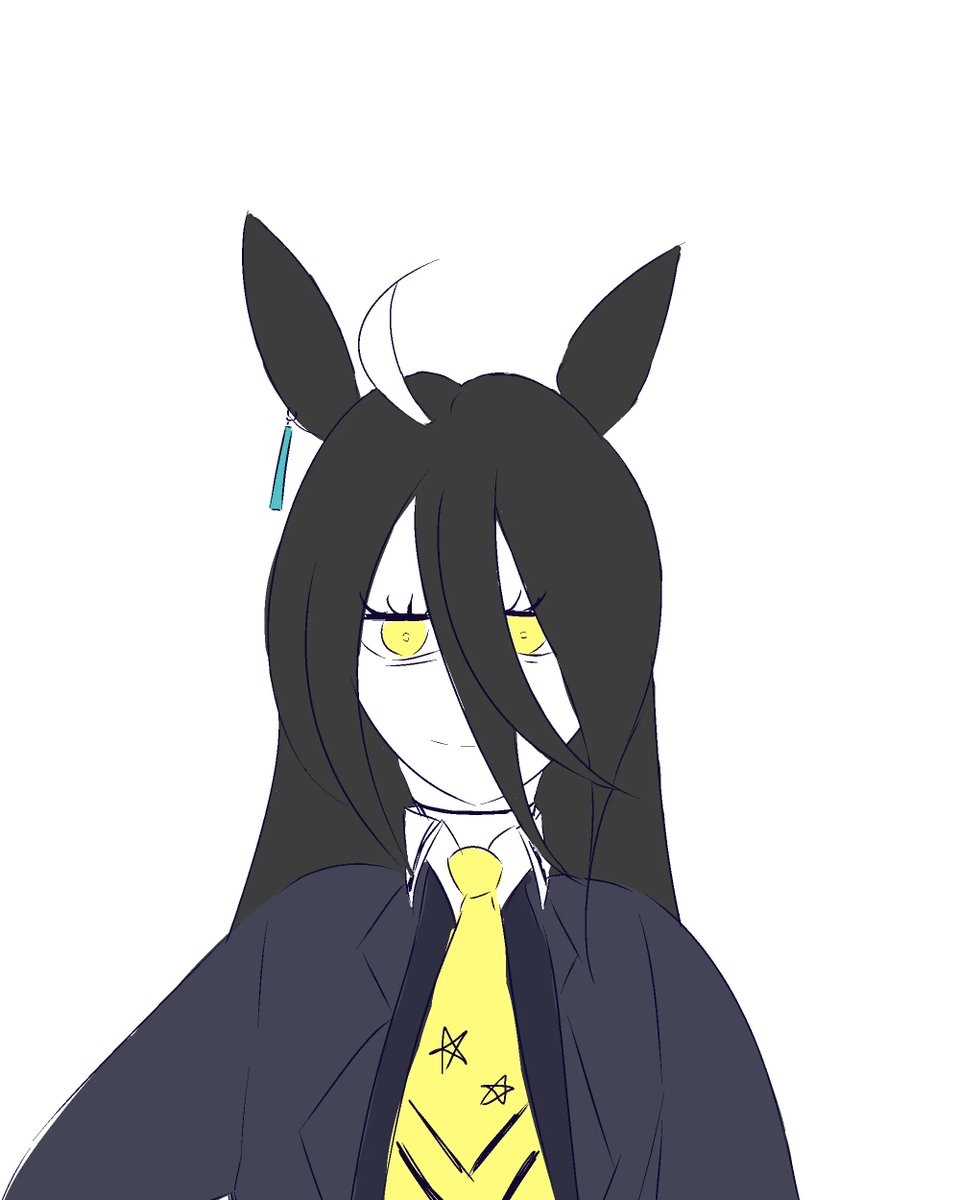 i tried new way to draw hair

seems much better
#doodle #umamusume #manhattancafe