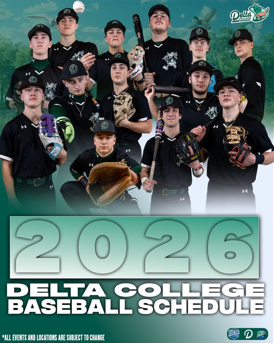Delta College Baseball tweet media