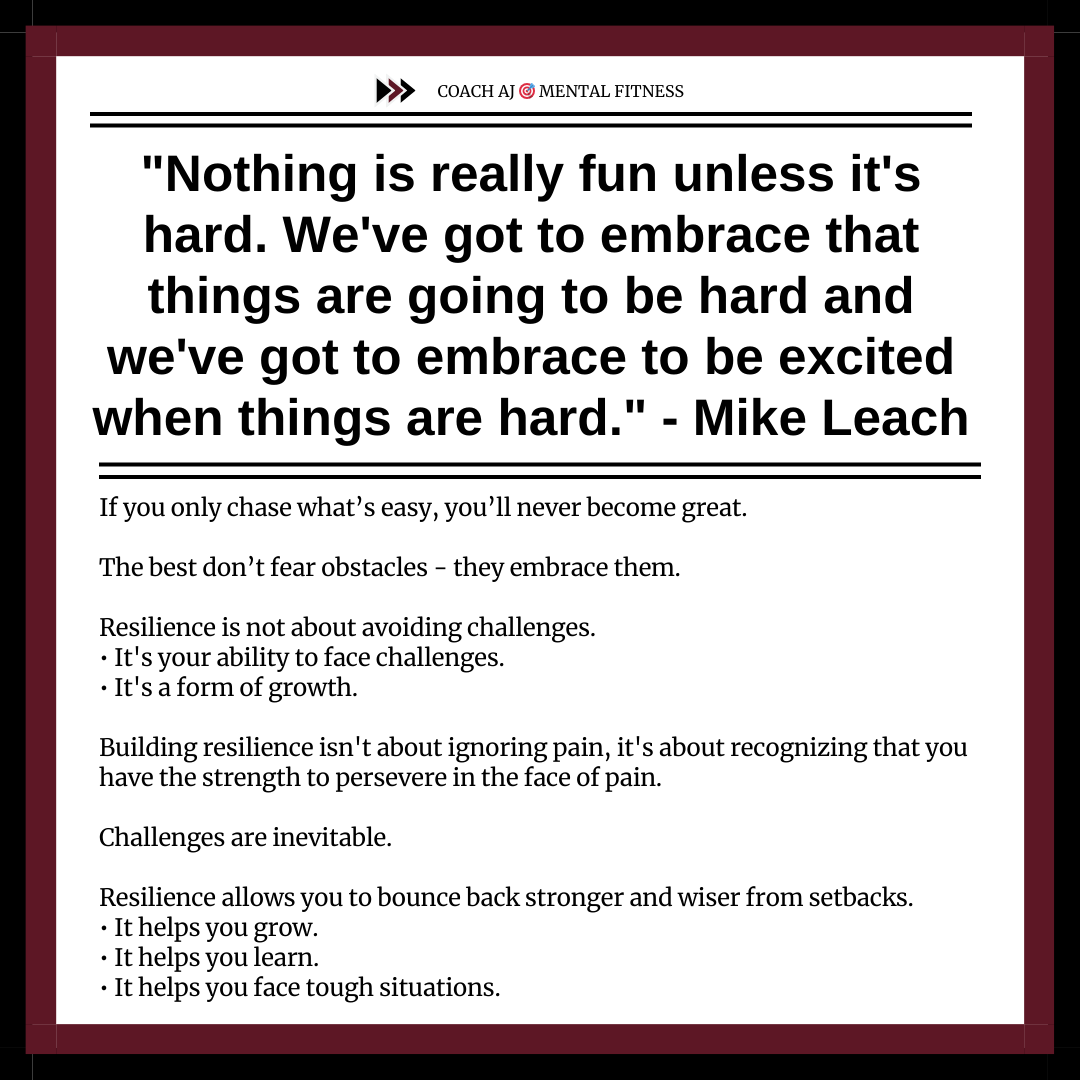 Coach AJ 🎯 Mental Fitness tweet media