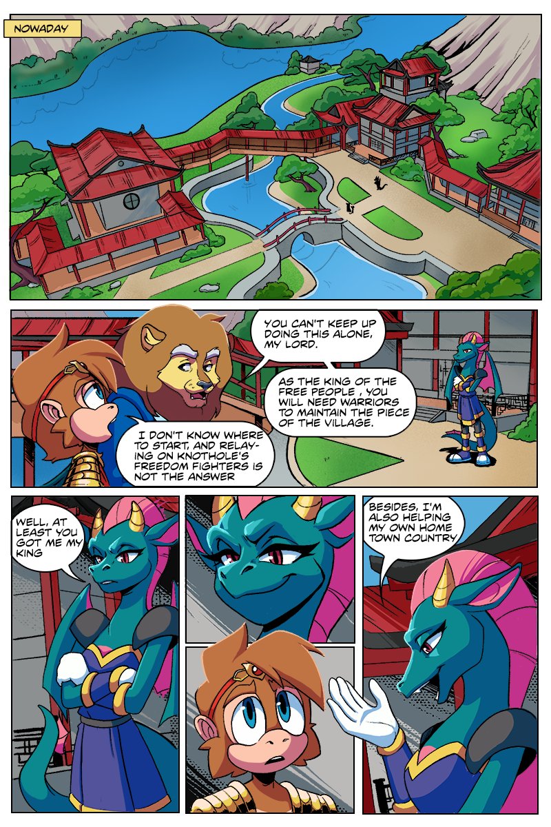 #SonicTheHedgehog #sonicfanart #sonic #comic 
Fan comic based on the Sonic the Hedgehog universe, created in collaboration with deviantart.com/khalifax10
The client decided to make a huge crossover with various Sega characters, etc., and their own OS. We'll see where the plot goes.