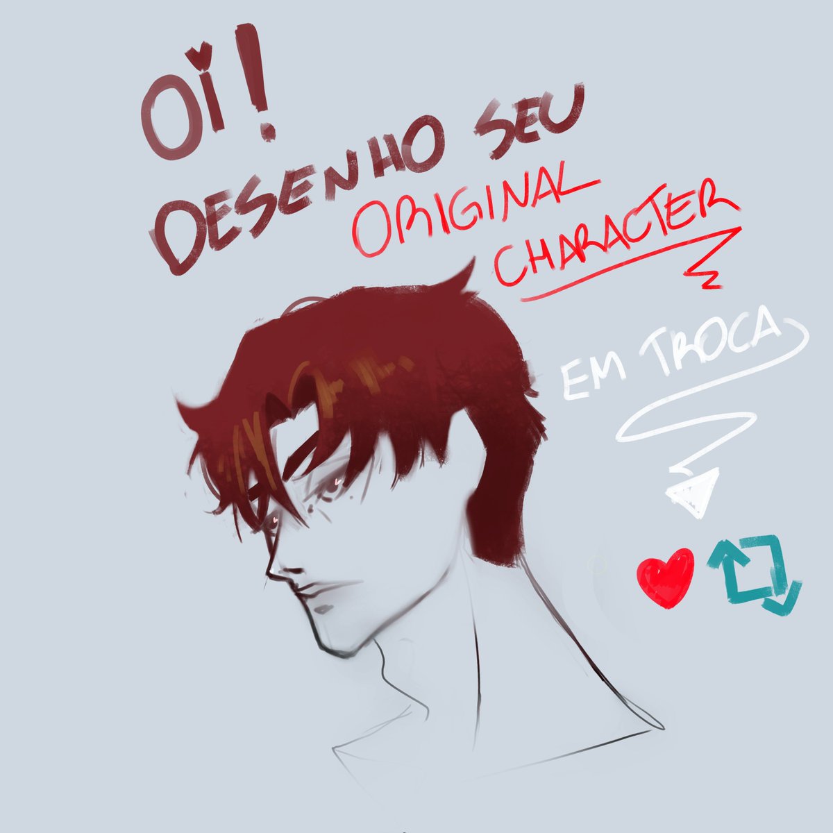 SEXTOOU ENTÁO BORA DE DESENHAR OC DENOVO

Voou fazer alguns que eu mais gostar (Eu gosto de desenhar homi rs)

Vou fazer um tanto, manda ae!