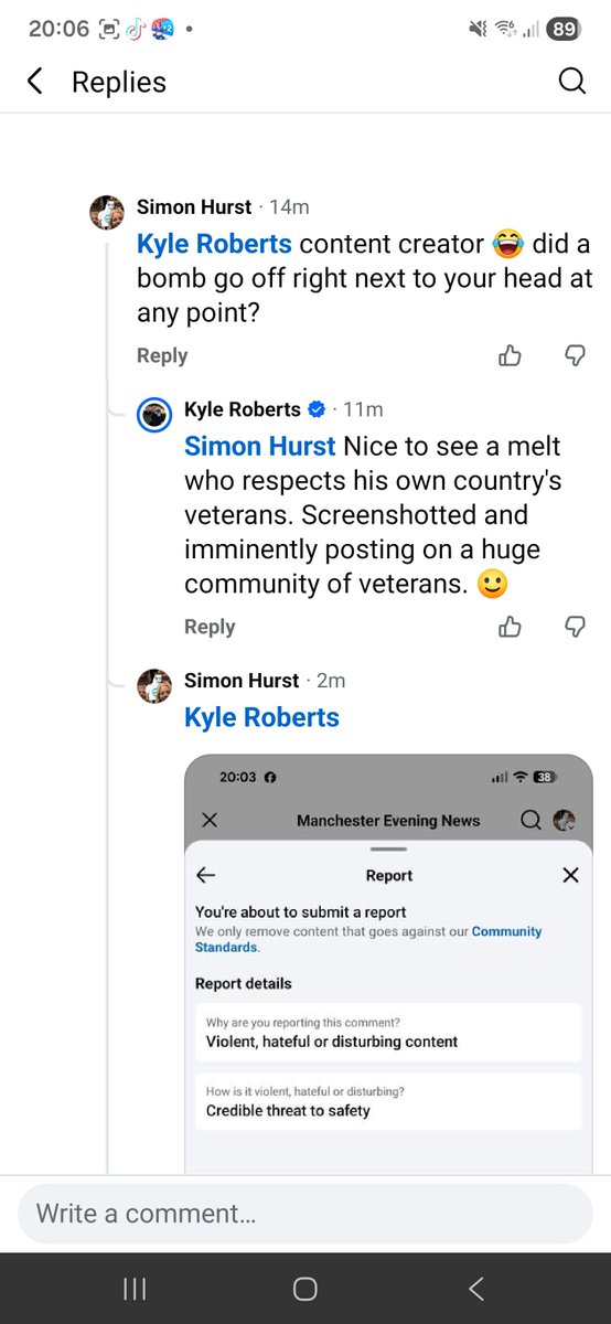 And here we witness a lefty in the wild. This is a special new breed of lefty. One who shits on his own countries Veterans.

This new type of lefty, Mr Simon, can't take hurty words. The food chain needs to adapt to put this new lefty breed in it's proper place.

The bottom.