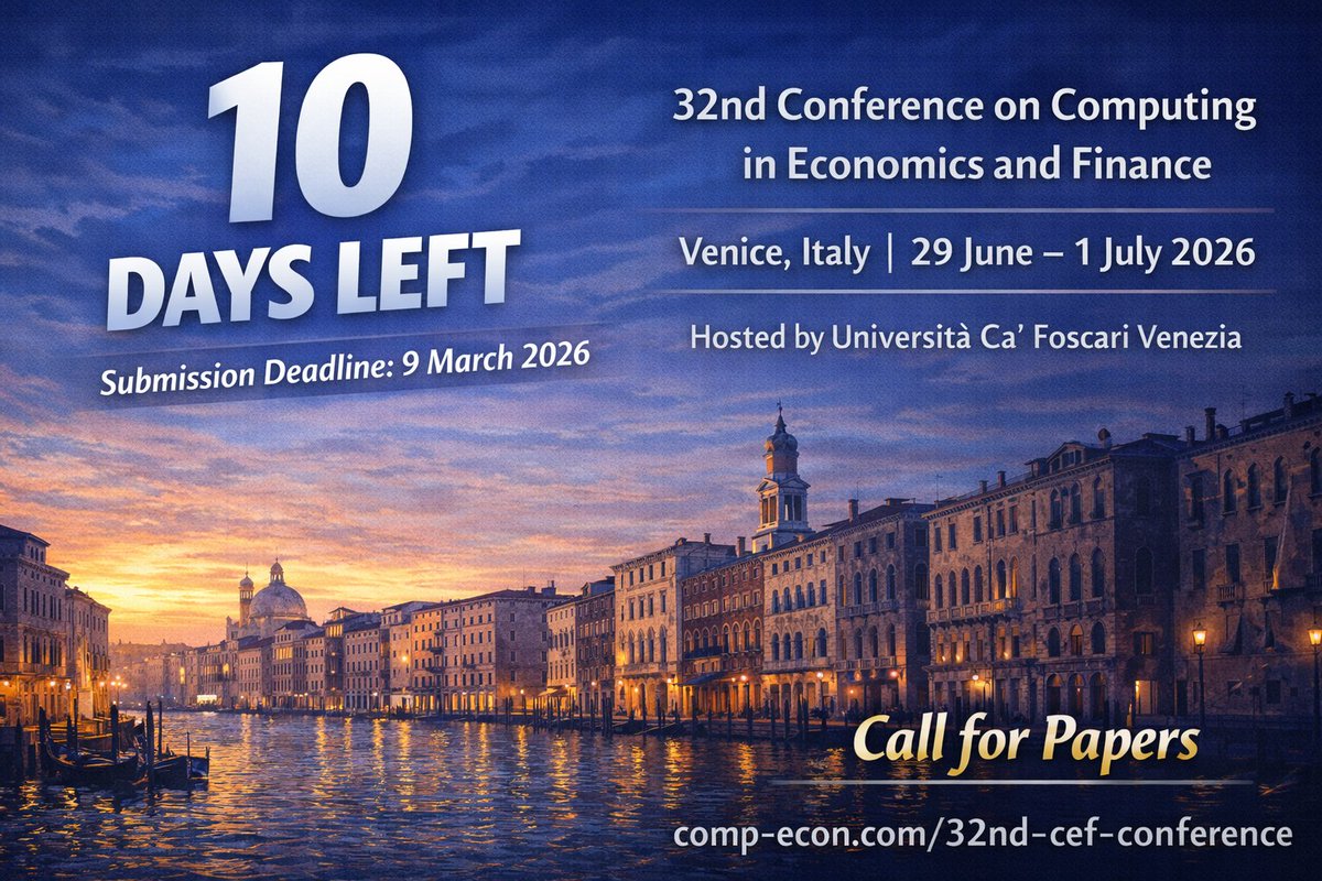 Society for Computational Economics tweet media