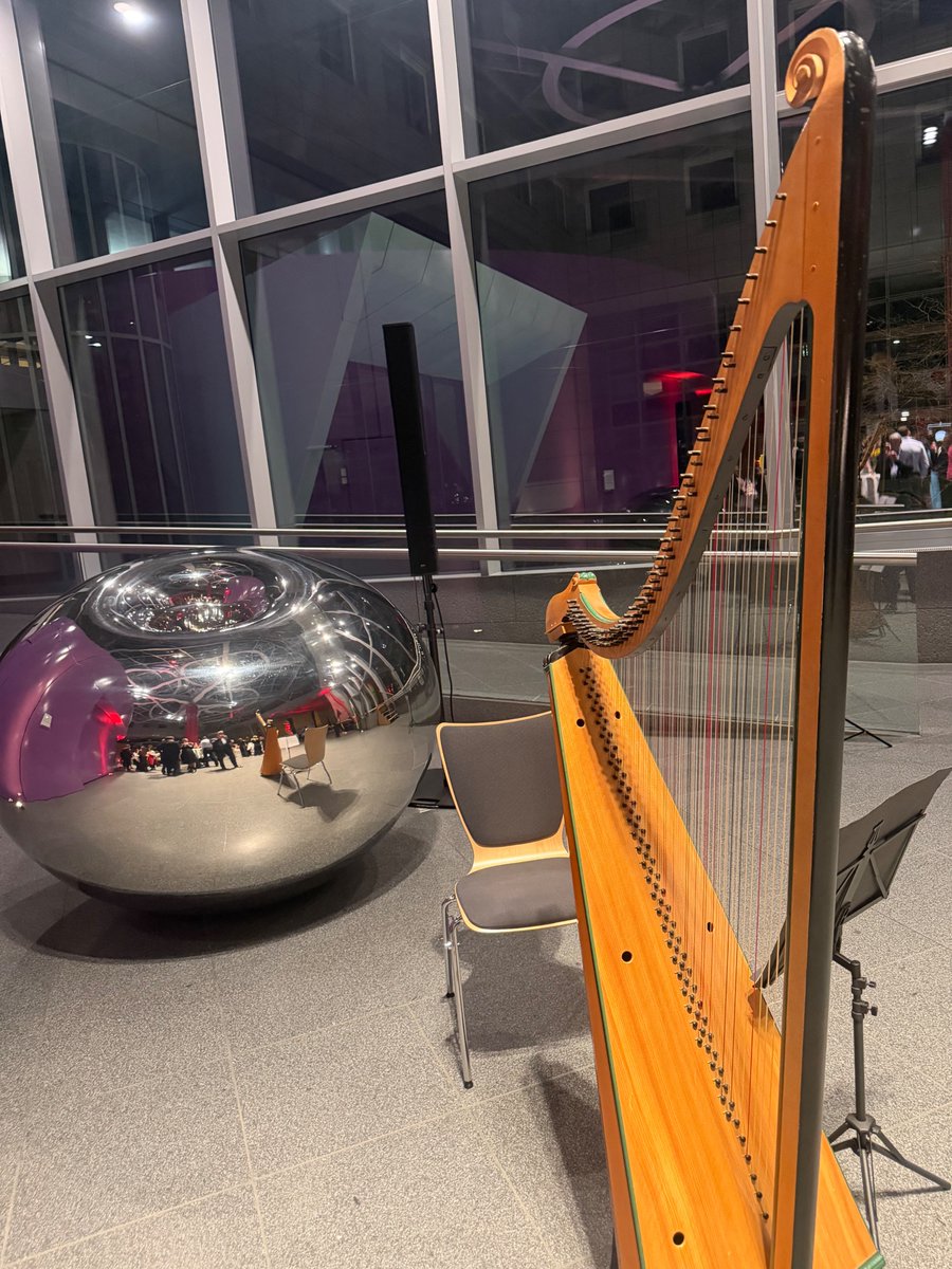 Celebrating St. David's Day at the British Embassy in Berlin.