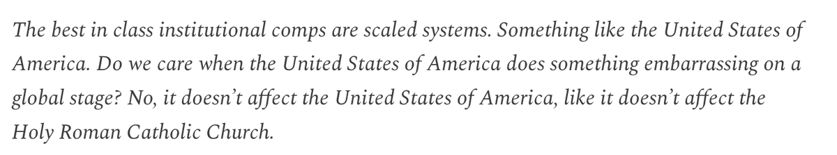 This is a quote from Katherine Boyle about why a16z doesn't need to apologize or be embarrassed. 

Truly astounding. I think they should be. x.com/MikeIsaac/stat…