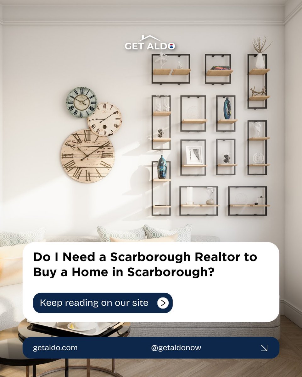 This isn't just about buying a house; it's about buying into the community. When you choose (416) GET-ALDO, you are betting on a team that lives, eats, and breathes Scarborough real estate.

Learn more by clicking the link below!

getaldo.com/do-i-need-a-re…