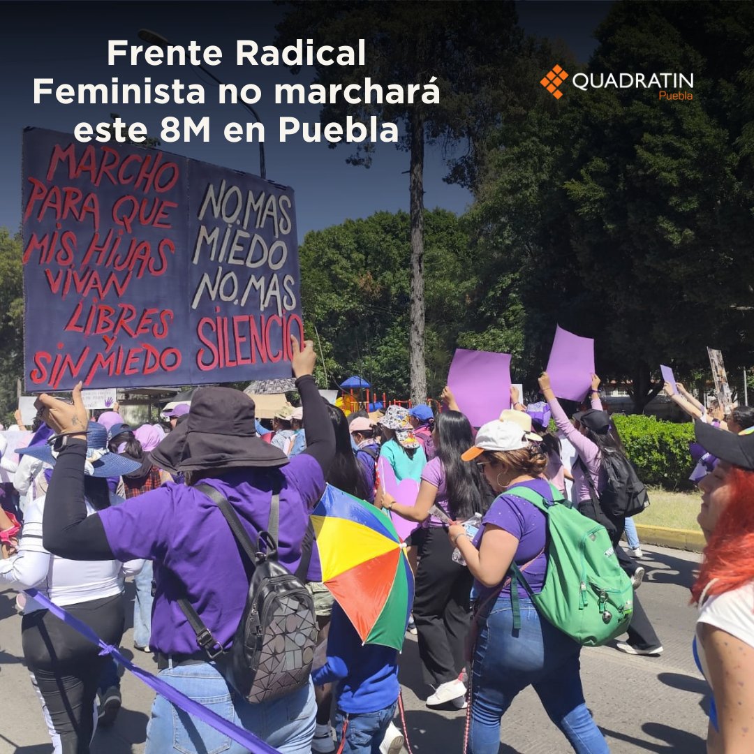 💜 #Política | Frente Radical Feminista no marchará este #8M en #Puebla

🔶 #LoVíEnQuadratín 🔗 puebla.quadratin.com.mx/frente-radical…