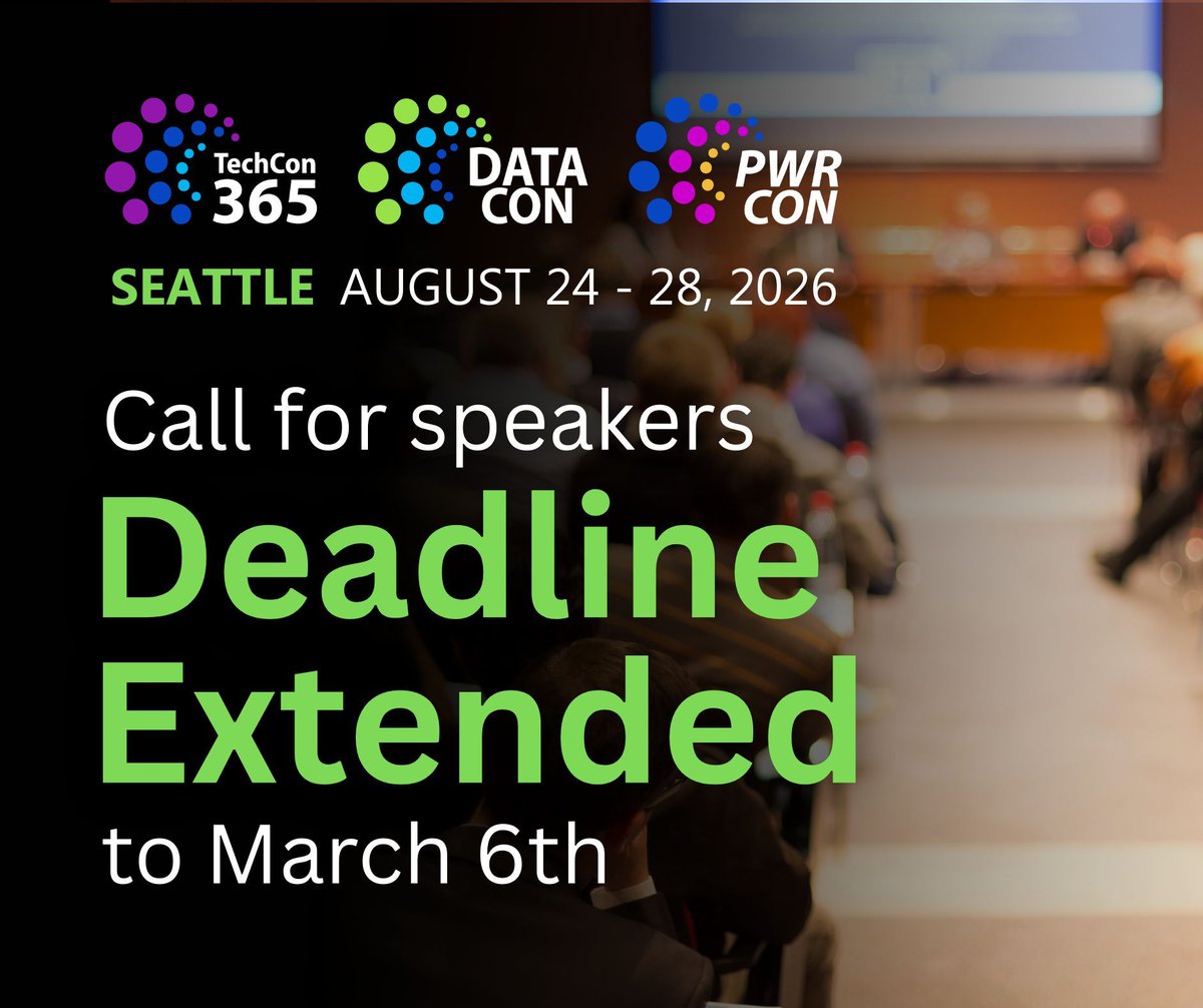 TechCon 365 tweet media