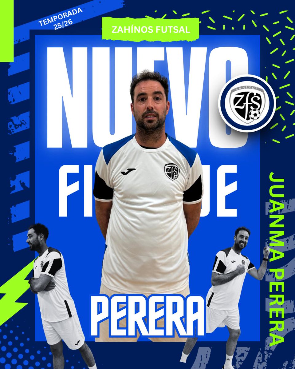 ¡Nuevo refuerzo en la plantilla!🖤🤍

Perera llega con muchísima ilusión y ganas de aportar desde el primer día. Energía, intensidad y compromiso para sumar al equipo y afrontar los próximos retos con ambición. 💪🏽⚽

¡Bienvenido, Juanma!