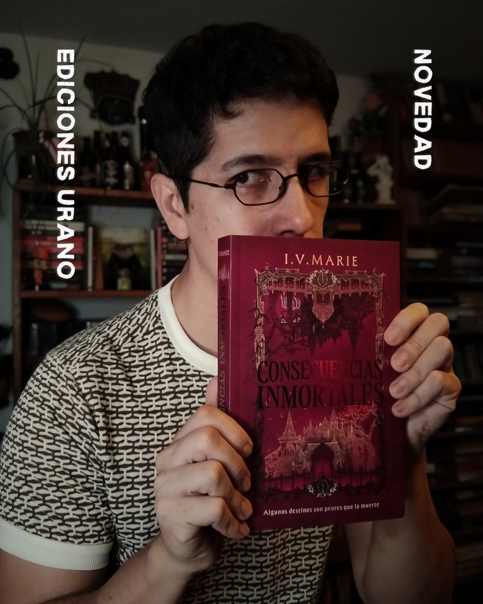 Hoy comparto este nuevo libro, que pinta a ser fantasía dark academia, donde 6 alumnos en una escuela atrapada entre la vida y la muerte, tendrán una feroz competencia por cambiar su destino o quedarse en el limbo para toda la eternidad.

#ConsecuenciasInmortales #Libros