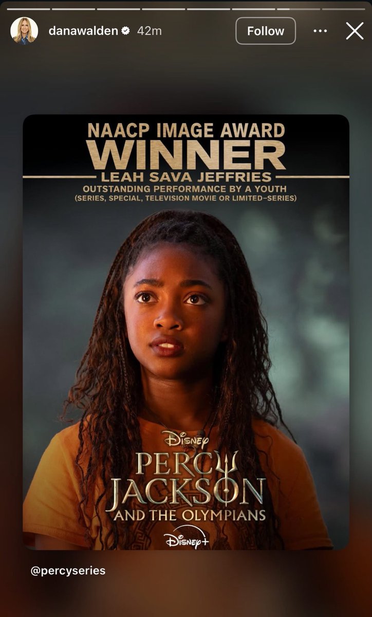 helcnsharpe's tweet photo. everyone talking about pjo cast reposting leah im talking about incoming disney president reposting her like https://t.co/9JRBH87N0b