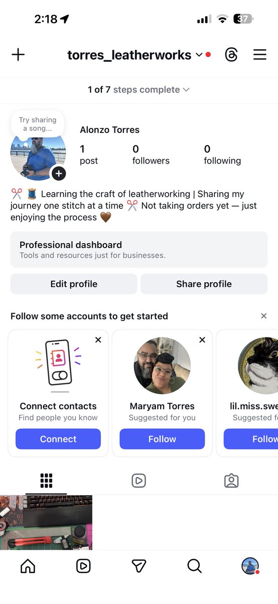 Modmonk3y's tweet image. New Instagram dedicated to leather crafting . Learning wallets and cardholders starting off let’s see where this new journey goes! #leathercraft