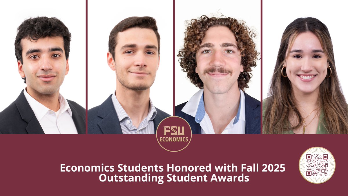 Florida State University Department of Economics tweet media