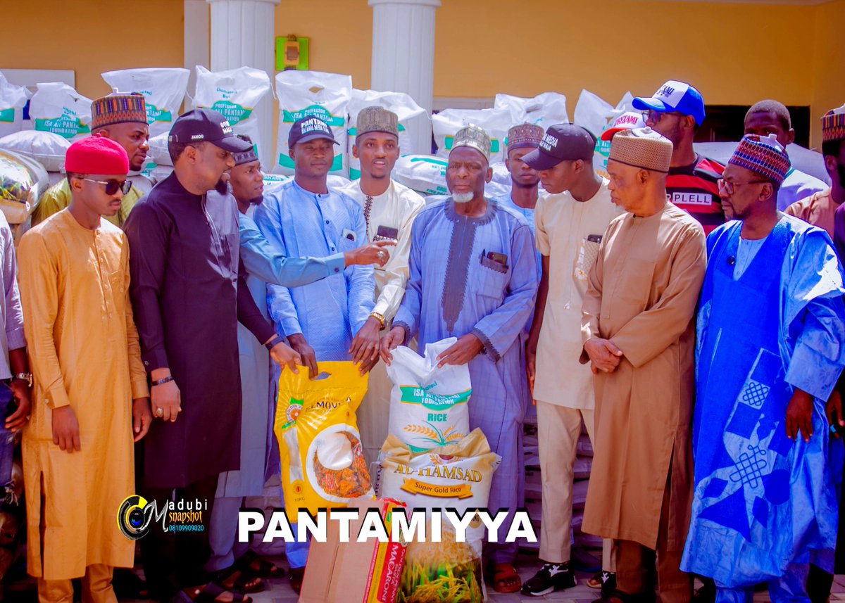 Prof. Isa Pantami Foundation <a href="/PantamiFound/">Professor Isa Pantami Foundation - PIP</a> flagged off Ramadan Food Item's distribution to the Muslim Community in Gombe. 

The Foundation has distributed 12,500BG of rice and other essential food items Gombe Citizens, N33.8 Million to Gombe Scholars during the month of Ramadan.