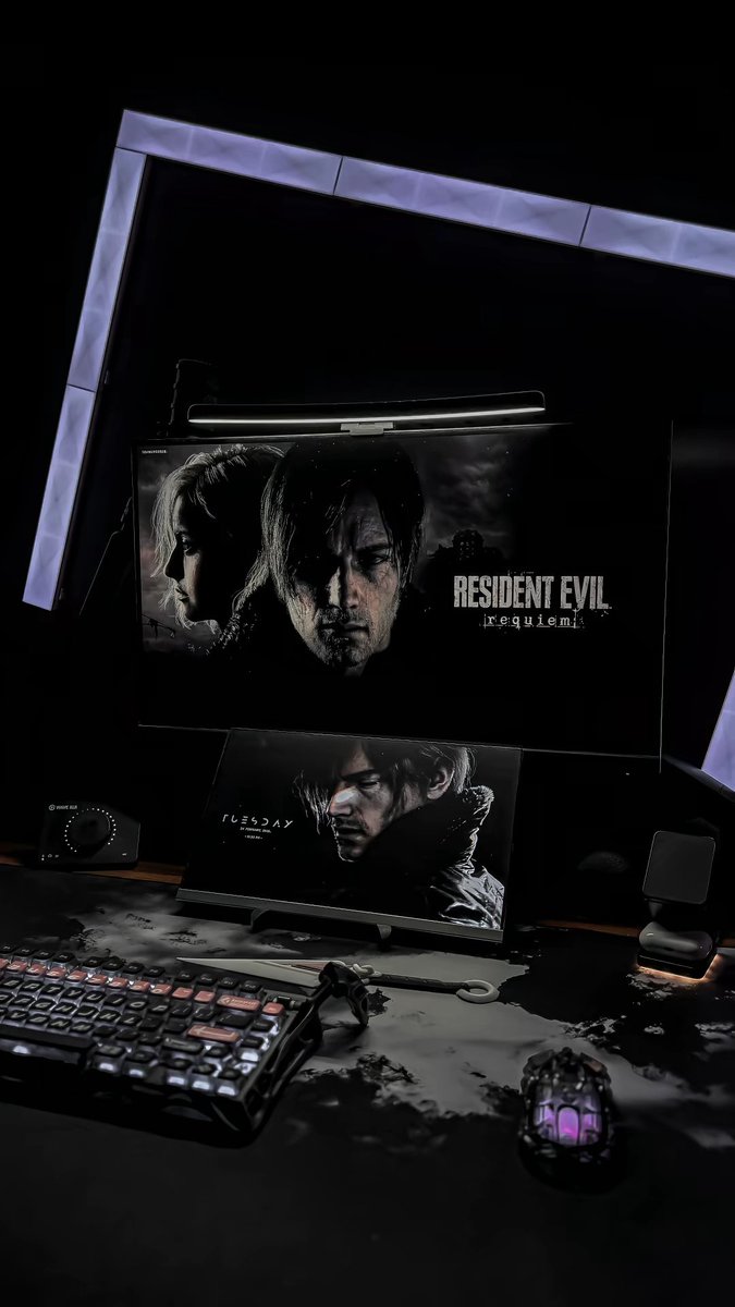 1ALoSh1's tweet photo. عاد الرعب من جديد #ResidentEvil 🤍 https://t.co/Gbu5nUzqF5