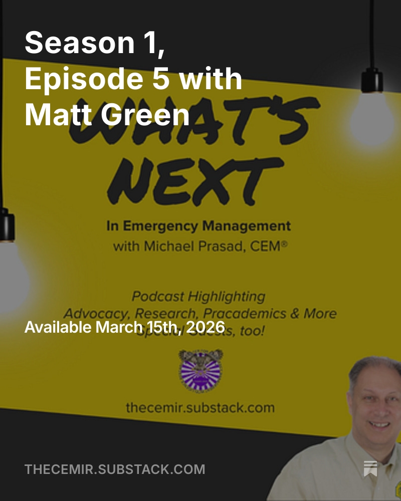 Center for Emergency Mgmt Intelligence Research tweet media