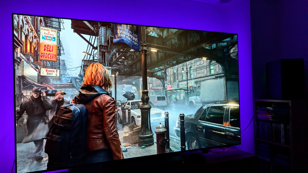 Jesús bendito #ResidentEvilRequiem en el OLED 🥹🥹