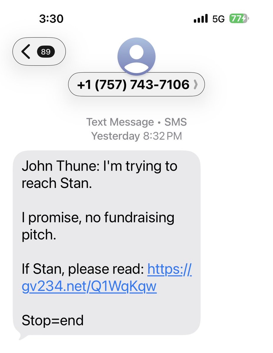 ⁦<a href="/LeaderJohnThune/">Leader John Thune</a>⁩
Please stop with the endless lies -every ⁦<a href="/WinRed/">WinRed</a>⁩ asks for money.
PASS THE SAVE ACT, then ask for money. Support Trumps agenda and confirm judges, earn more donations