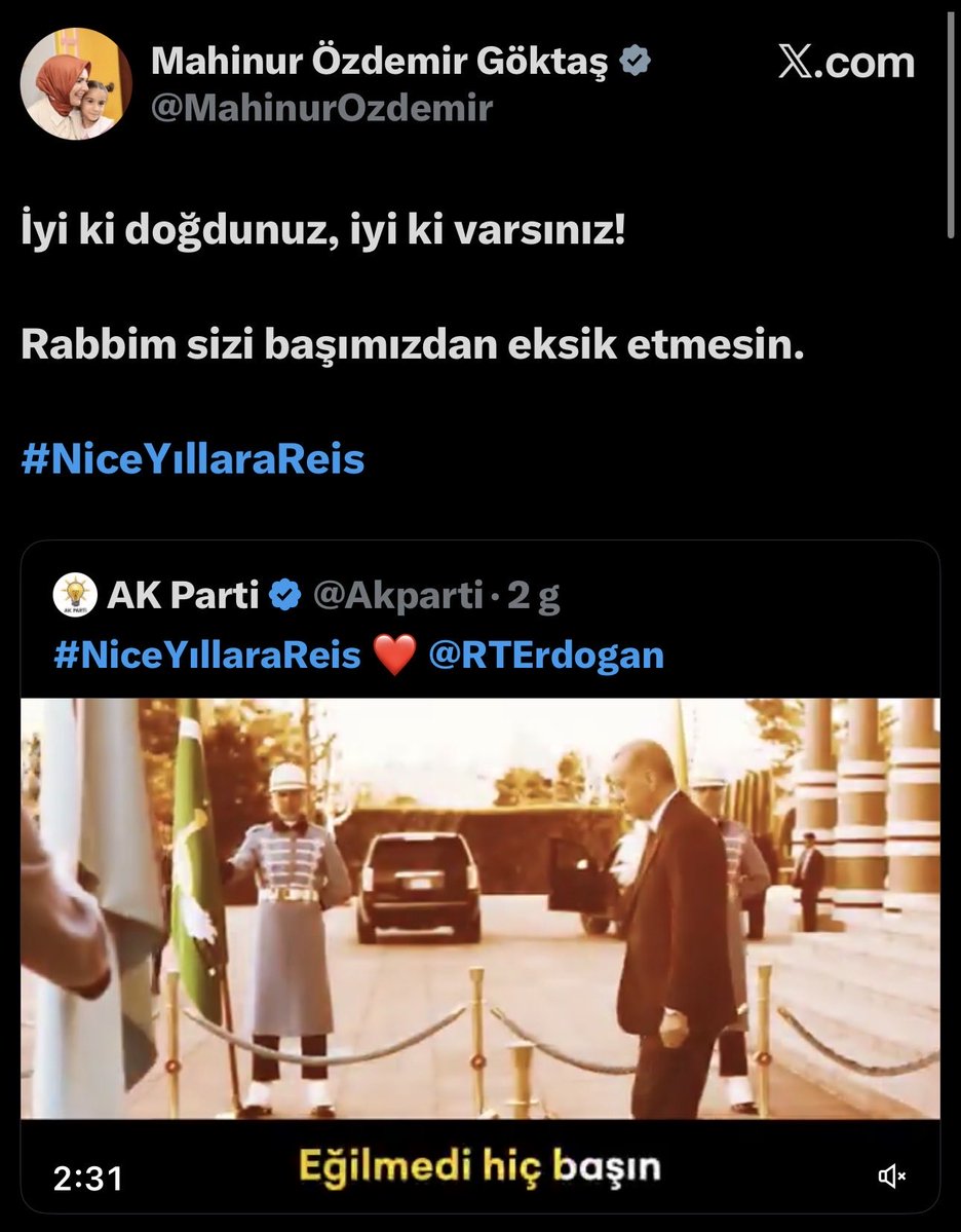 Rabbim başımızdan eksik etsin 🙏
Sözde tarafsız olması gereken bakan cumhurbaşkanına Reis çekip edit paylaşıyor yarma ya offff AMXNALZNALSNAL
