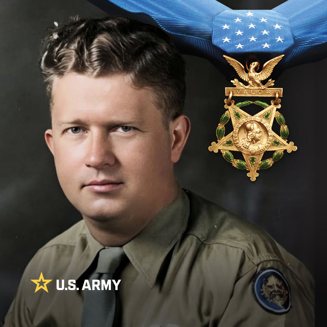 With a pistol to his forehead, Master Sgt. Roddie Edmonds made a choice. 

He could save himself or save the 200 Jewish-American Soldiers under his command. For his heroism, he will receive the Medal of Honor on March 2. This is his story. 🧵