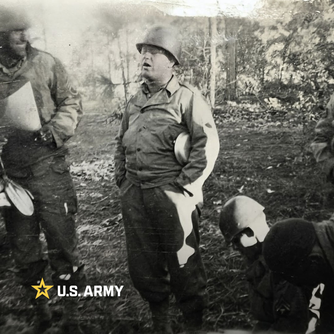 USArmy's tweet image. Without regard for his life, Edmonds refused. He boldly told the German officer that if he were executed, the commandant’s actions would be prosecuted under international law. The commandant lowered his weapon. Edmonds' fortitude saved the lives of more than 200 of his