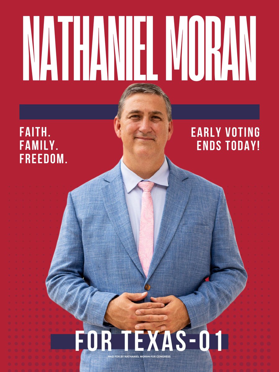 Nathaniel Moran for Congress tweet media