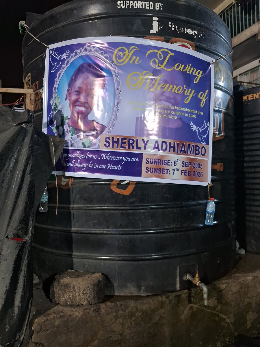 Meanwhile bado tunachanga tuone kama tutapata ya sanduku na burials we send our young girl Sheryl adhiambo who was killed by police.