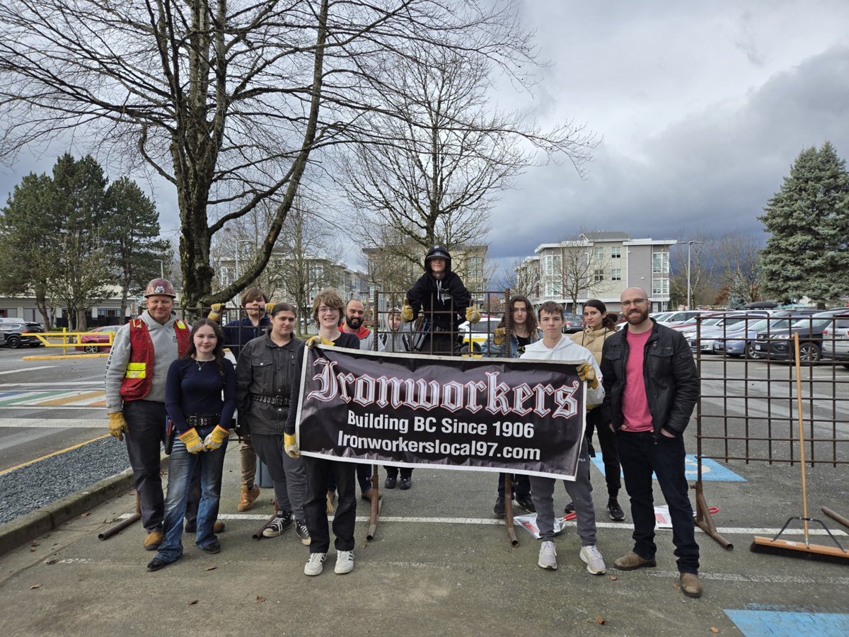 More youngsters getting into Ironworking! 
This time we were with students at Imagine High School in Chilliwack.
The kids did some rebar tying and even got a little competitive with a tying contest. 
Thanks to teacher Joe Taylor, who is a Red Seal Welder!