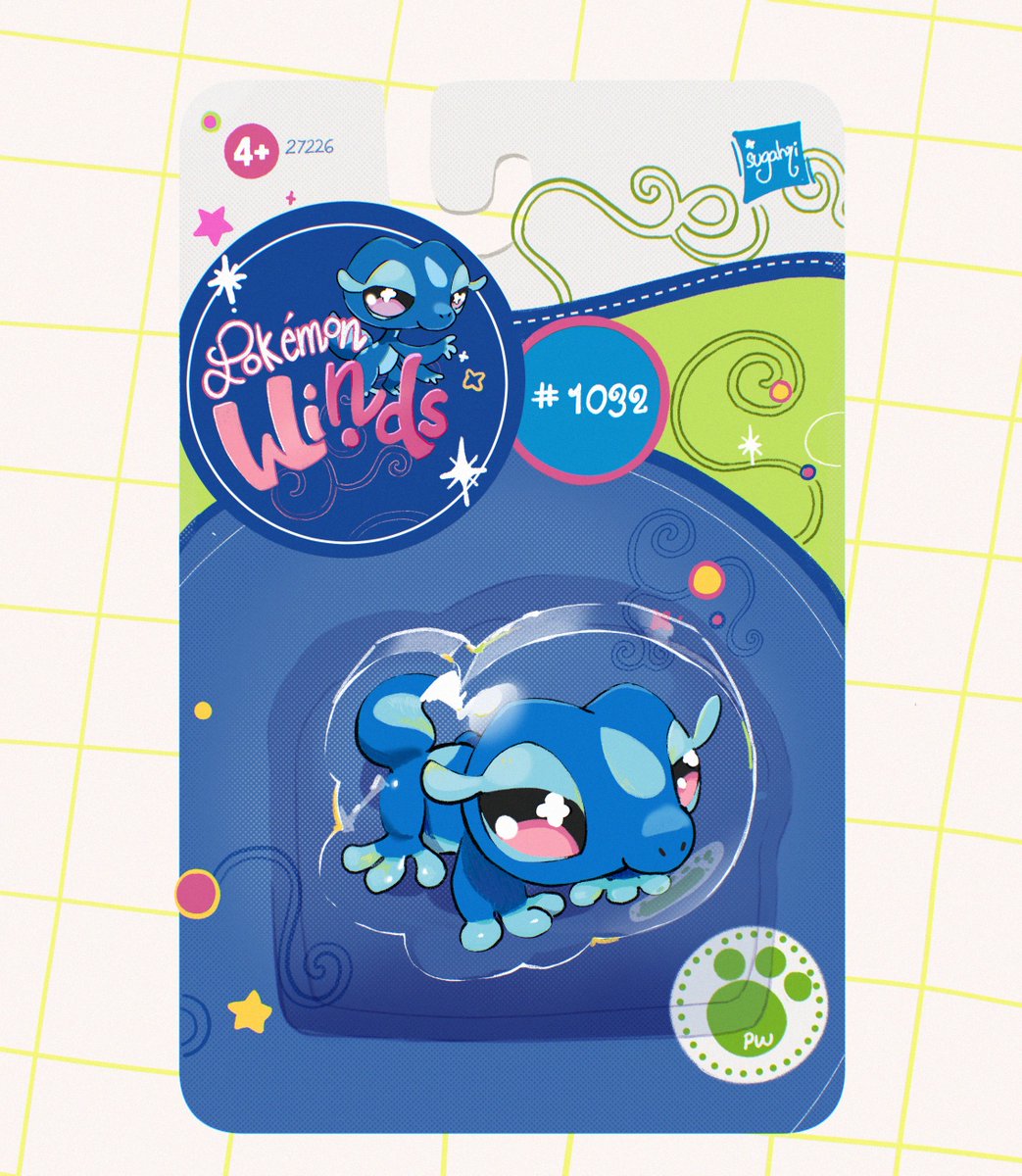 Sugahri's tweet image. LittlestPetShop Gecqua my beloved #PokemonWindsWaves