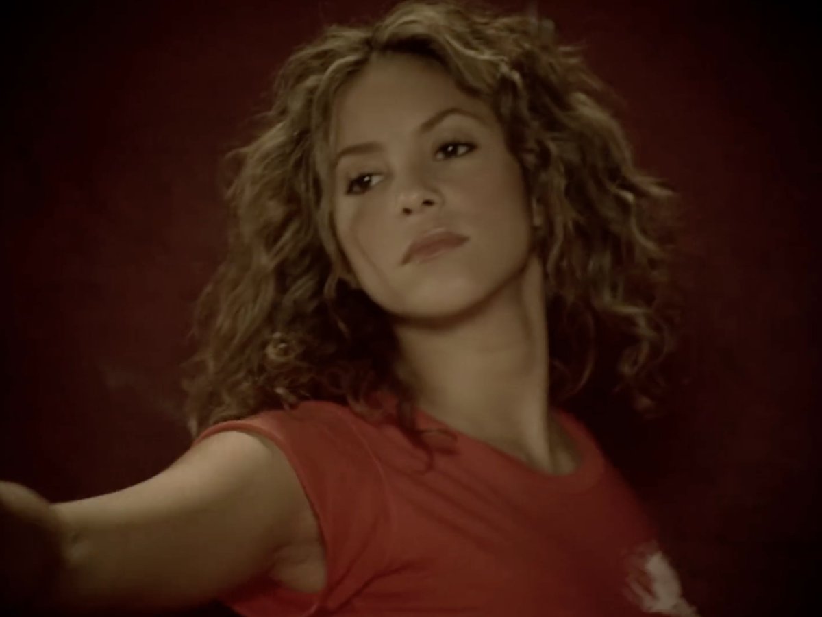 Practicing my dance moves in honor of the 20th anniversary of Shakira's "Hips Don't Lie" 💃🕺