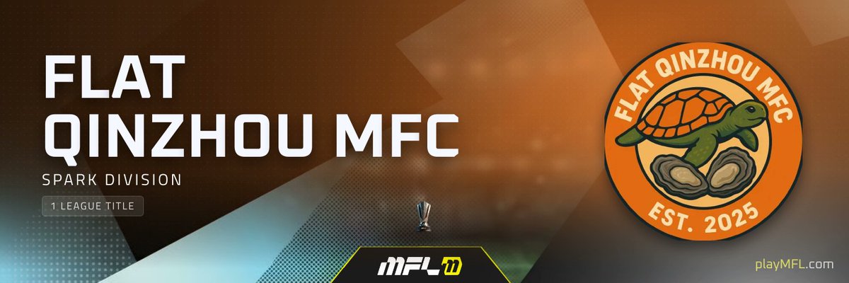 FlatMFL's tweet photo. The share feature on @playMFL is new and improved!

Flat Qinzhou is off to a hot 3-0-0 start sitting on top of the table!

#MFL #playMFL https://t.co/hvkEtuZi7X