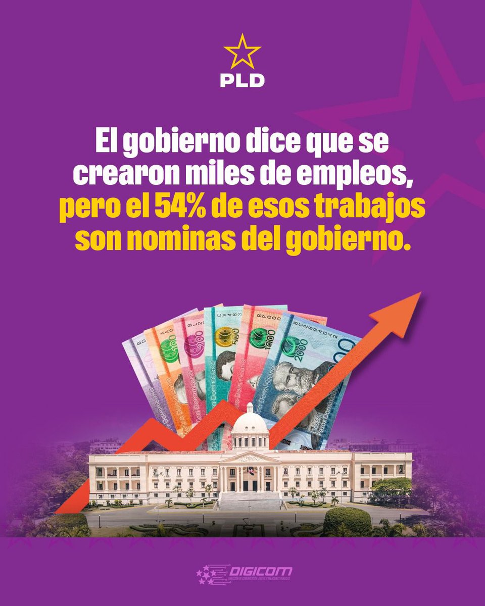 Para el pueblo: no hay dinero. Para los suyos: +100 mil millones en pensiones privilegiadas. ¡Esto es robo descarado al dominicano! #NosotrosSíSabemosGobernar #VolvamosAVivirBien #ConElPLDSeVivíaMejor