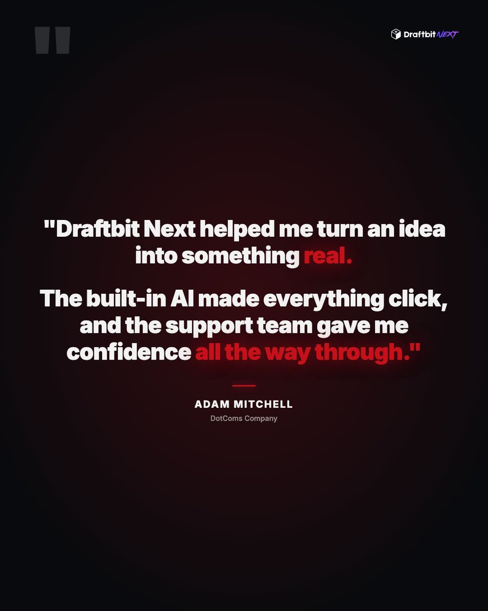 Draftbit tweet media