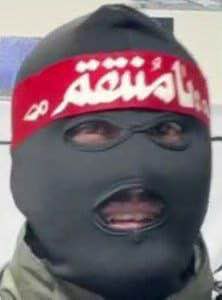 TheIranWatcher's tweet photo. Balaclava-clad Basiji identified within minutes after threatening student protesters.

After threatening student protesters at Amirkabir University while wearing an ISIS-style balaclava to conceal his identity, the Basiji criminal was quickly exposed and identified. https://t.co/qskR2rFjCs