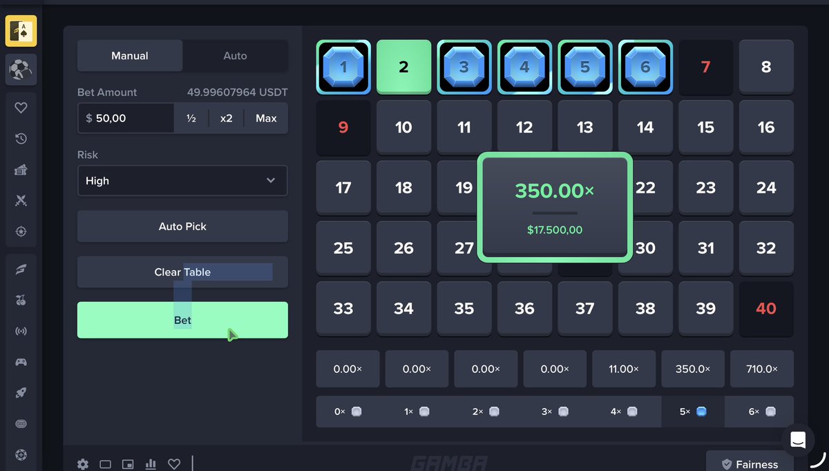 One of the code users just sent me this…

350x on $50.

Absolute insanity.

I know most of you wouldn’t have the stomach to run that on High 😅

He said I should run a giveaway for the fam💚.

Should we?