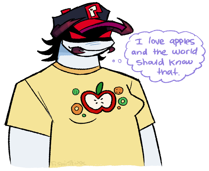 Apple shirt
#regretevator