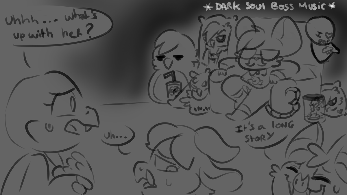 DosukeiiArt's tweet image. #Daydreamcritters #Fondue #Coral #Mangotango #SlurpeeSally #NightmareCritters #Poe